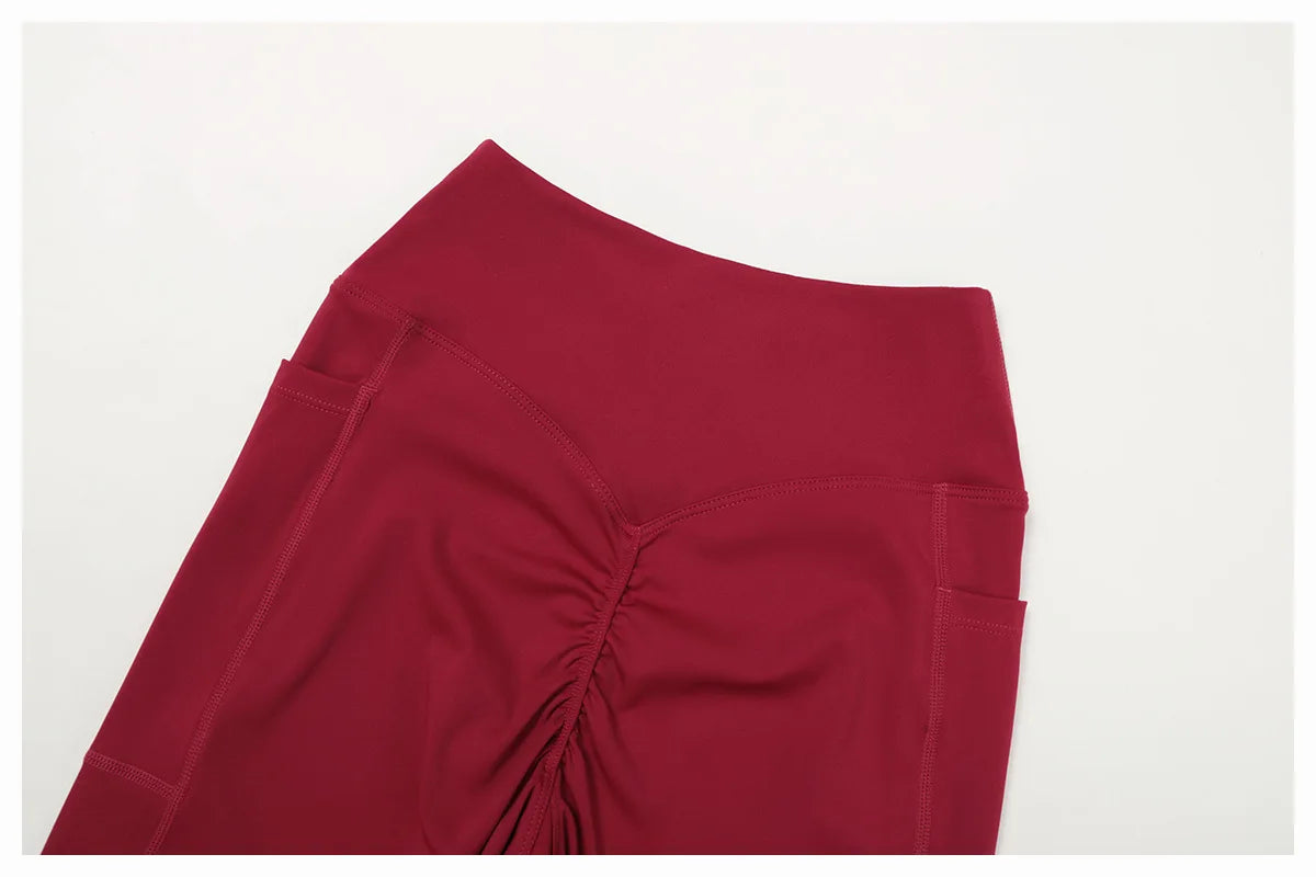 Women Flare Leggings Yoga Pants Bell-bottoms Yoga Trousers High Waist Fitness Pants Stretch Gym Casual Sports Wide Leg Pants