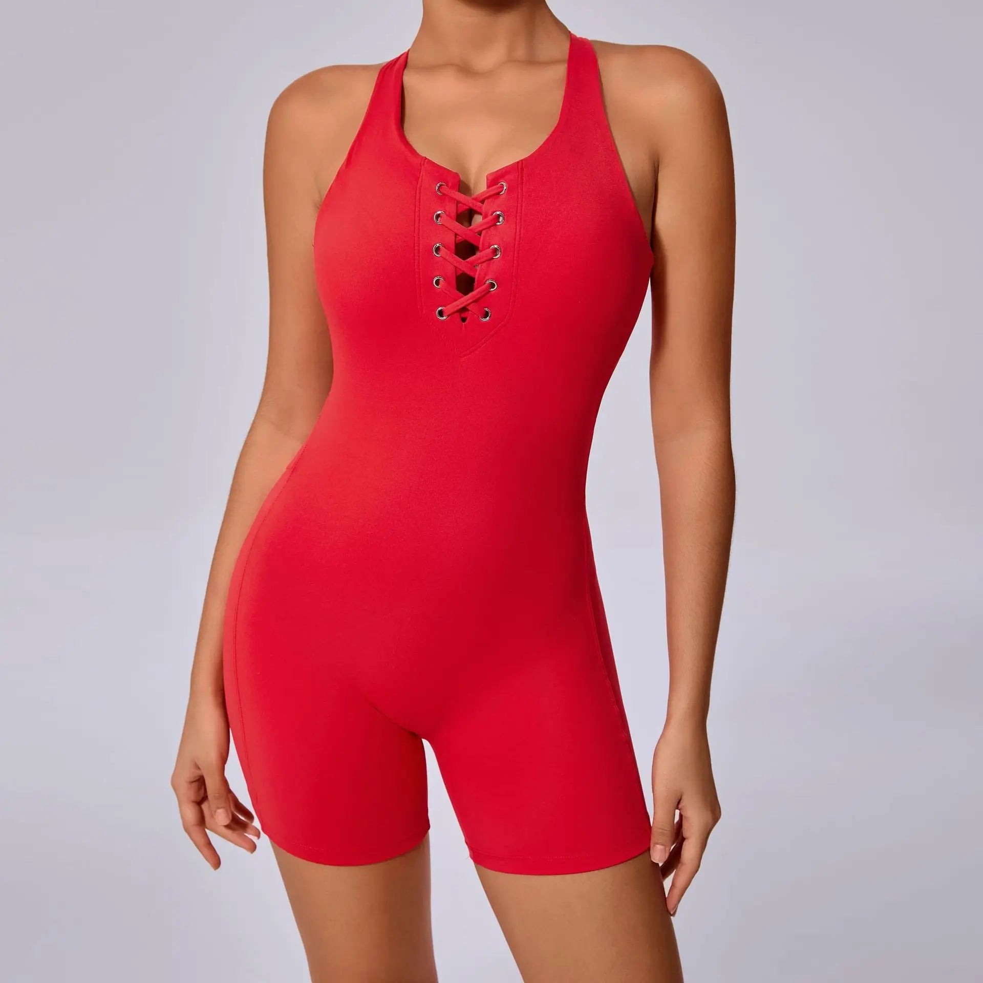 Yoga Bodysuit Women's Jumpsuits Yoga Set Gym Clothes Fitness Suit Push-up Workout Tracksuit Dance Fitness Bodysuit Athletic Wear