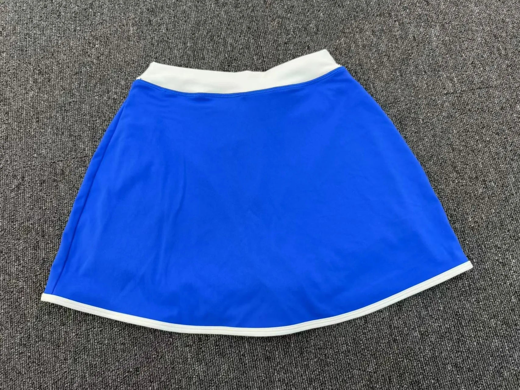 Color Blocking Sports Short Skirt Women's Yoga Short Skirt Tight Fitting Splicing Anti Glare Running Fitness Yoga Tennis Skirt