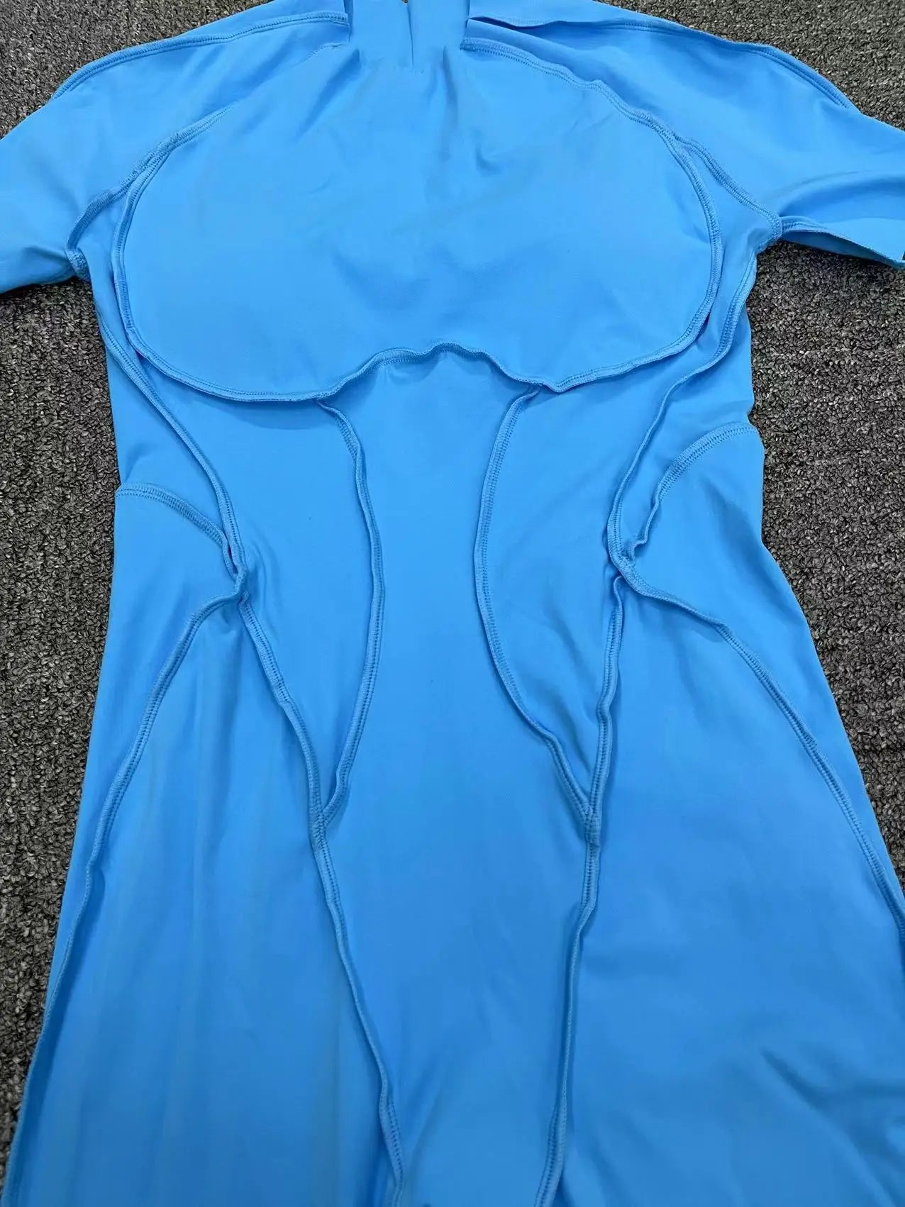 Seamless Yoga Jumpsuits Sports Fitness Hip-lifting Backless Short-sleeved One-piece Workout Rompers Gym Leggings Women Tracksuit