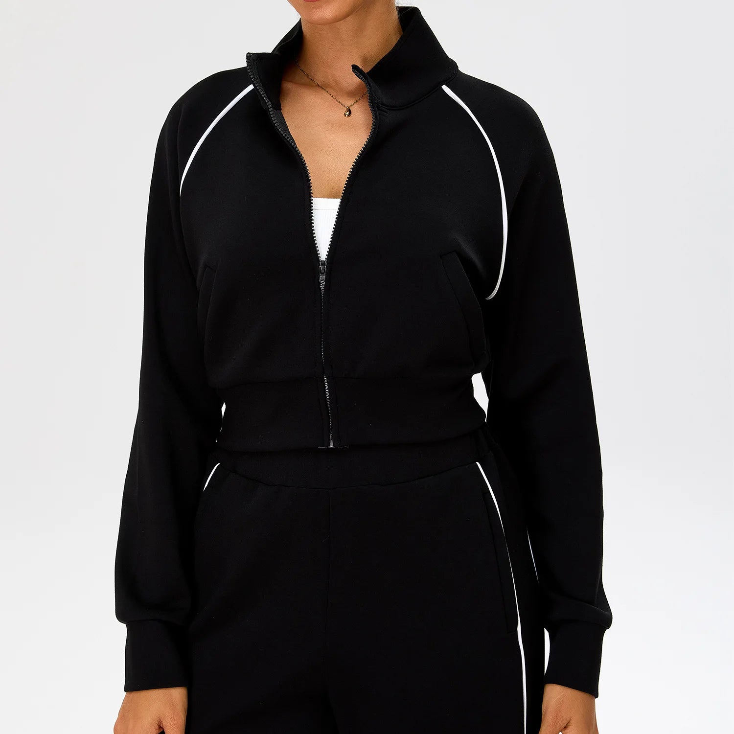 Women's Yoga Long Sleeve Sports Jacket Zip Fitness Yoga Shirt Slim Fit Gym Top Activewear Running Coats Workout Cycling Clothes