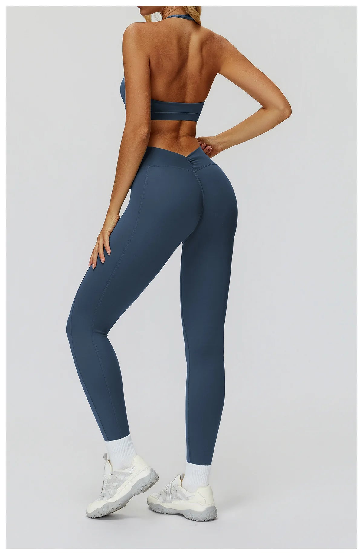 Yoga Suit 2PCS Women Tracksuit Sports Bra High Waist Legging Gym Set Fitness Outfit Running Workout Clothes Push Up Sportswear