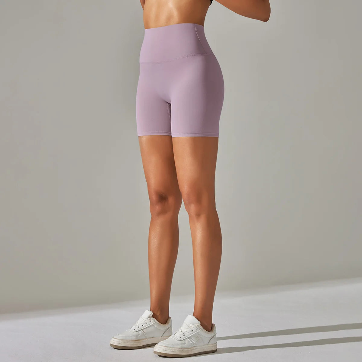 Seamless Yoga Shorts Women Fitness Shorts Running Cycling Shorts Breathable Sports Leggings High Waist Summer Workout Gym Shorts
