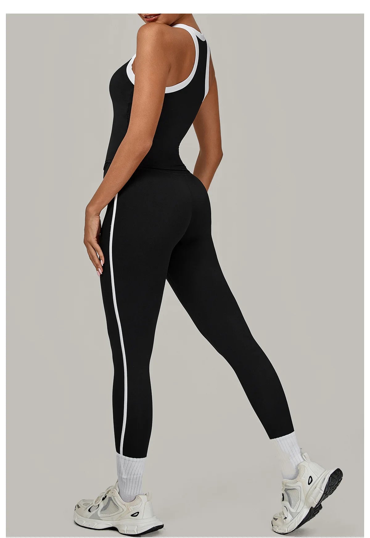 2 Pieces Yoga Set Women's Tracksuit Workout Clothes Sportswear Gym Clothing High Waist Leggings Fitness Bra Push Up Sports Suits