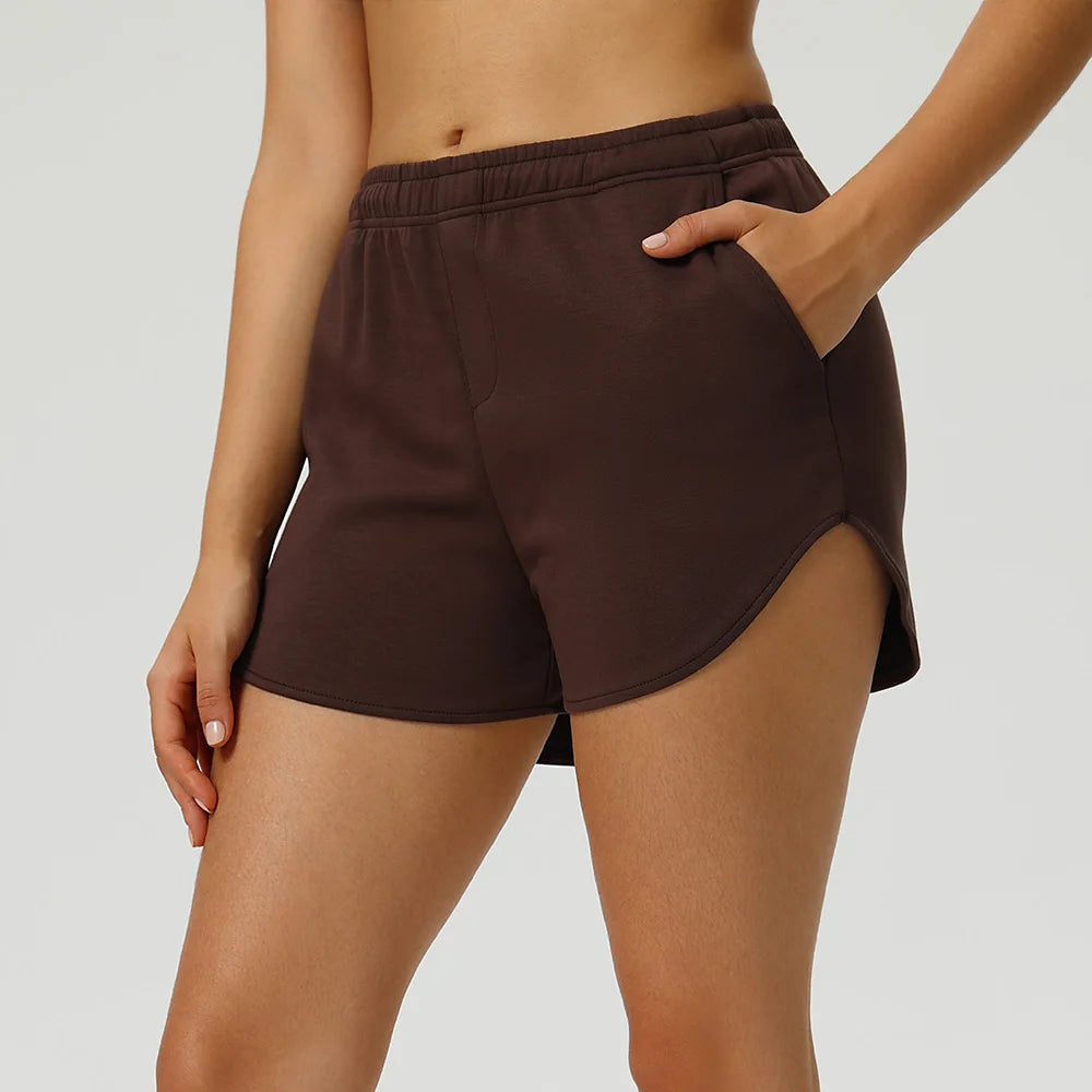 Women Yoga Shorts Fitness Elastic Running Workout Short Leggings For Ladies Gym Sport Shorts Fitness Sportwear