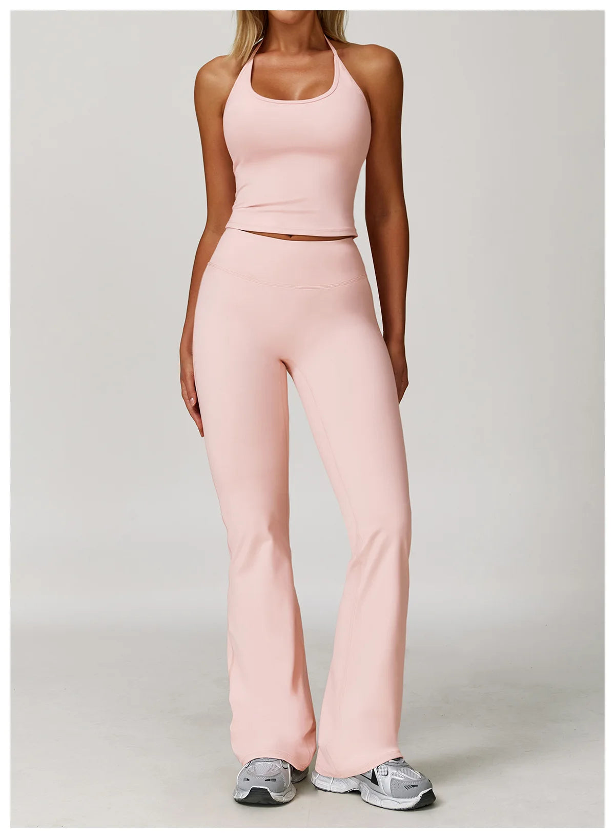 Wide Leg Pants Women Bell-bottoms High Waist Yoga Leggings High Stretchy Butt Lifting Breathable Sports Pants Women Gym Leggings