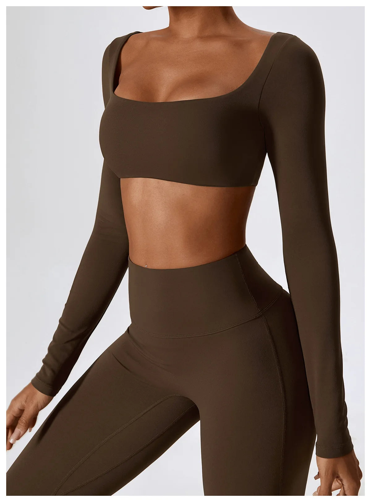 Women Tracksuit Gym Yoga Suit 2PCS Tight Fitting Sports Set Workout Breathable T Shirts Bra Tank Top Loose Bell-bottoms Leggings