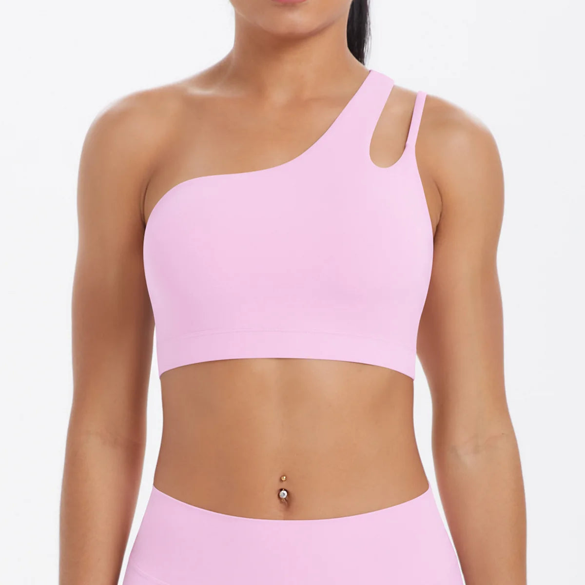 Sports Bra Women Push Up Fitness Bras One Shoulder Underwear Shockproof Yoga Bra Workout Bra Yoga Running Bra Sexy Vest