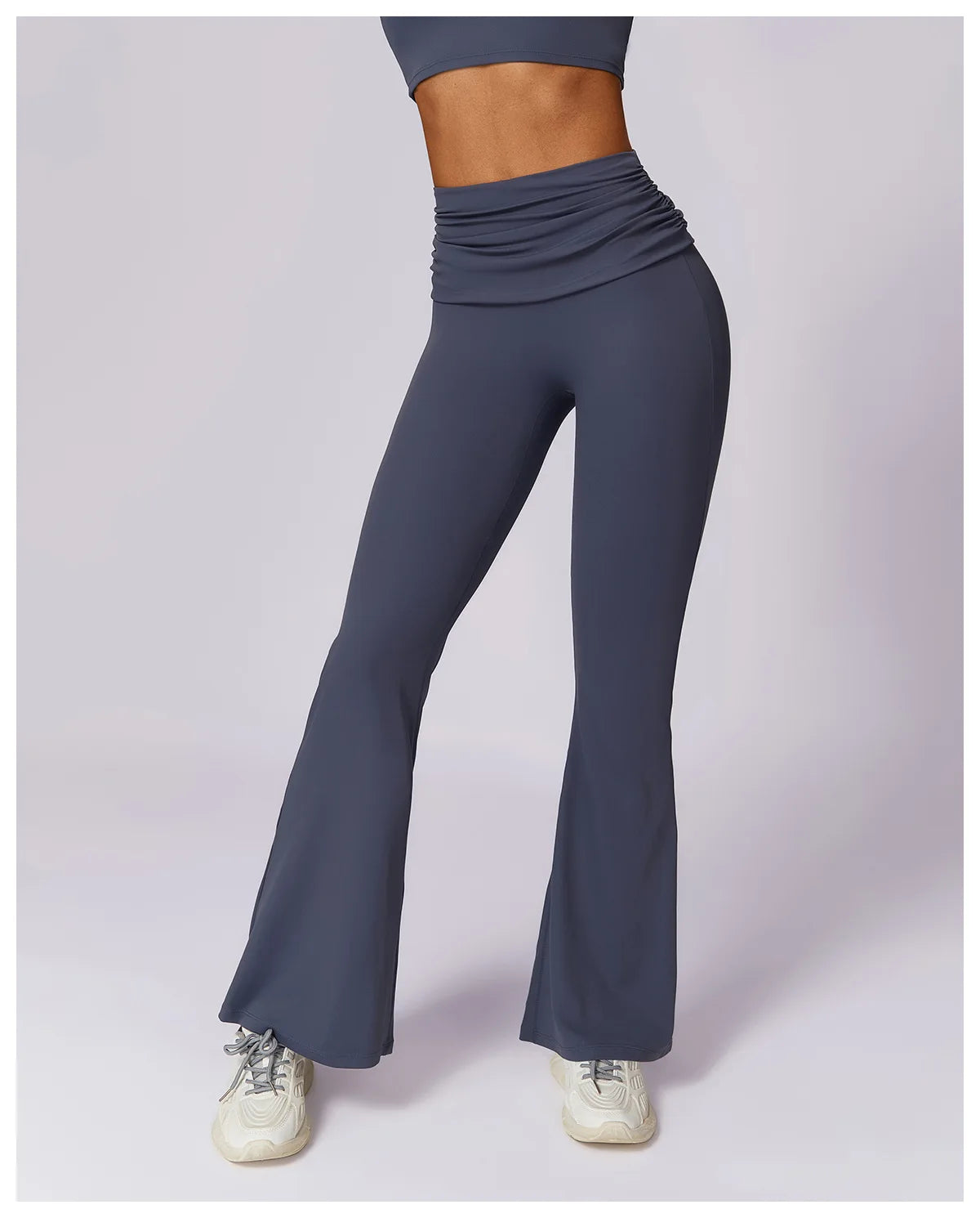 Workout Flare Leggings Yoga Pants Women High Waist Wide Leg Pant Women Gym Fitness Sports Black Flared Pant Latin Dance Trousers