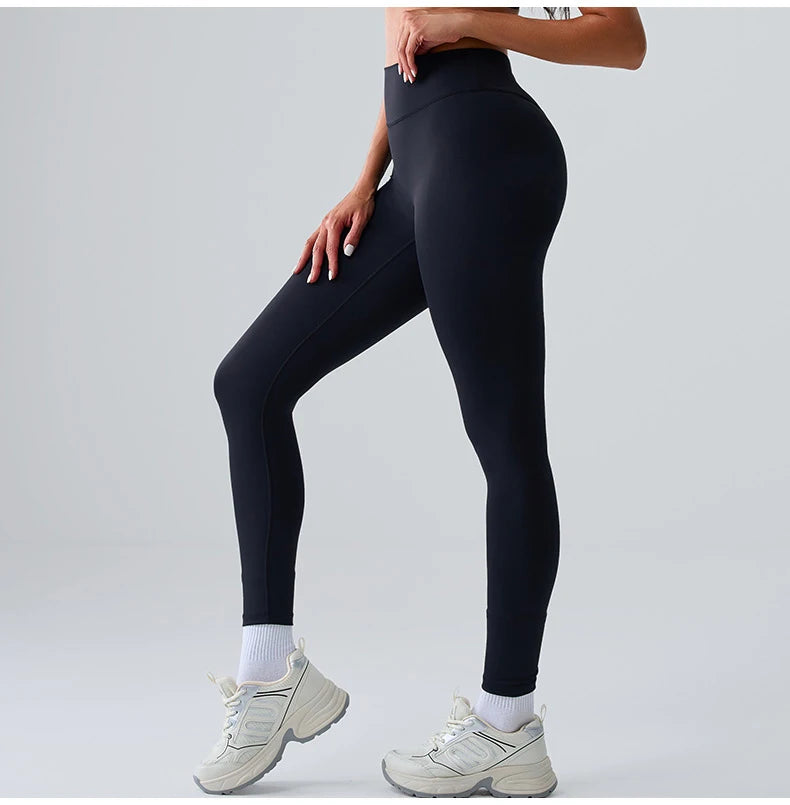 Women Yoga Leggings Fitness Leggings Running Cycling Pants Breathable Sports Leggings High Waist Leggings Workout Gym Clothing