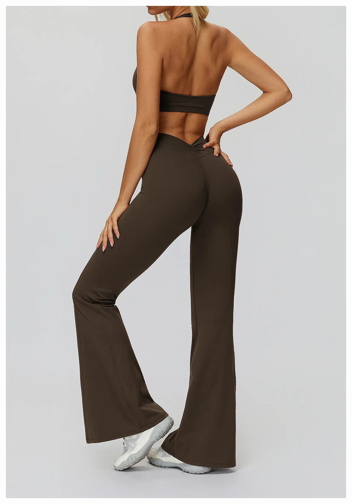 Bell-bottoms Women's High Waisted Bootcut Yoga Pants Flared Leggings for Workout and Casual Wear Comfortable Stylish Activewear