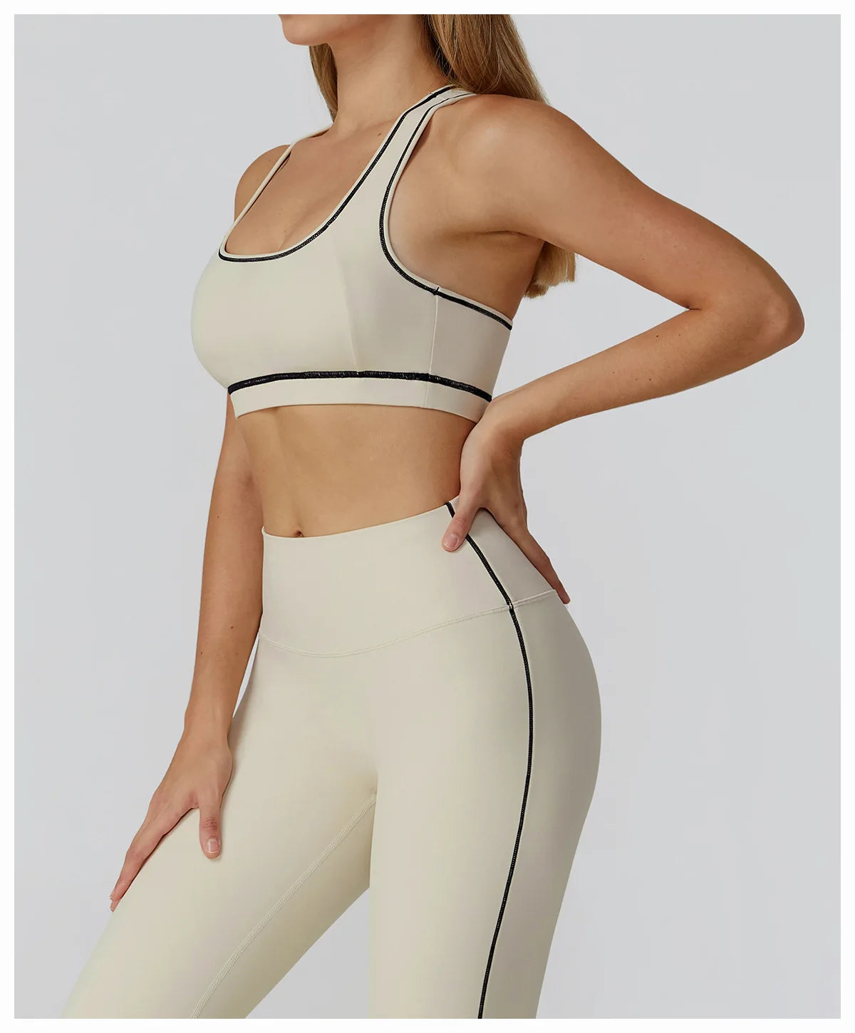 Fitness Top Women Breathable Sports Bra Anti-Sweat Yoga Bra Shockproof Crop Top Push Up High Strength Sport Bra Gym Workout Top