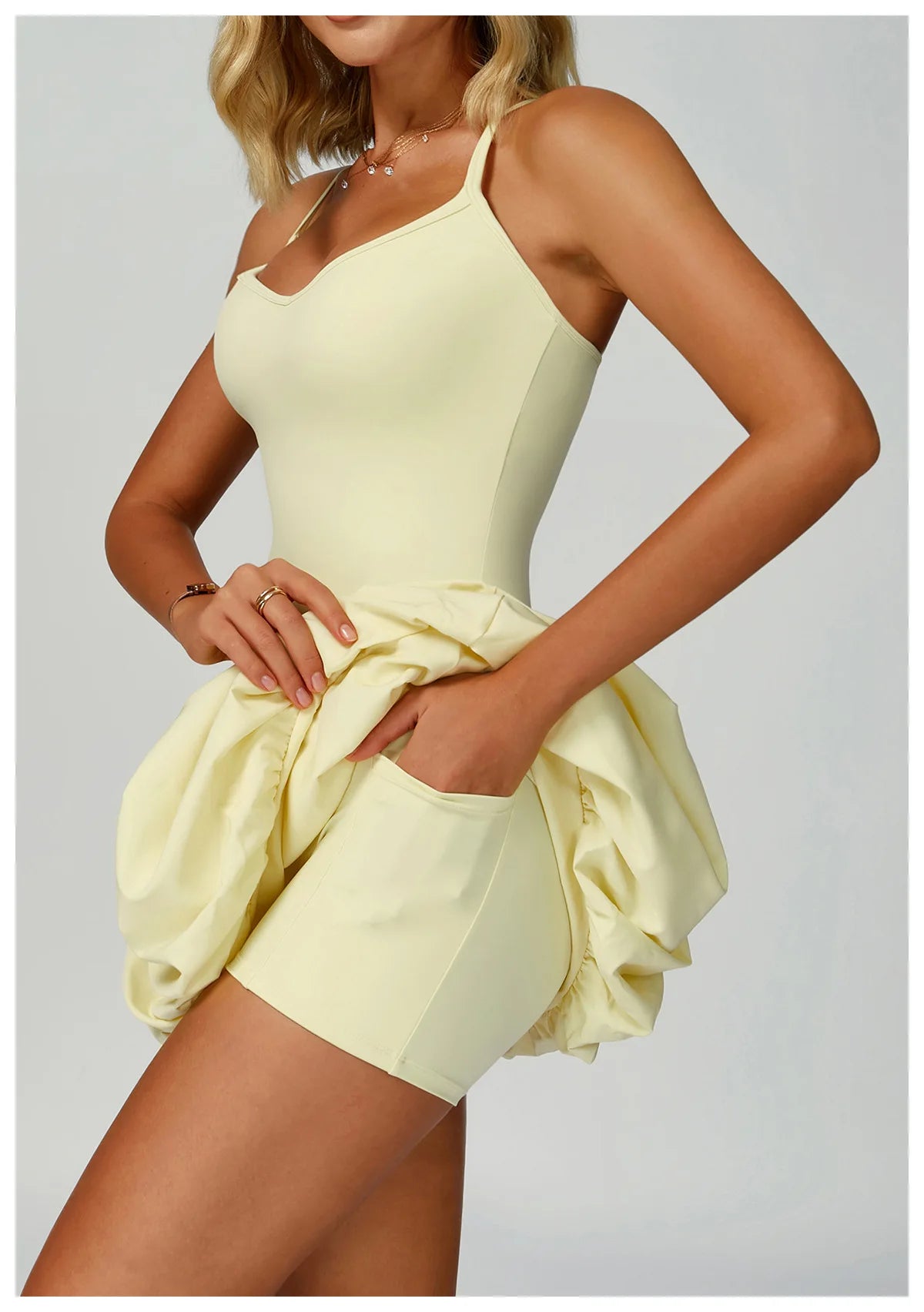 Rompers Women Yoga Jumpsuit Set Sexy Anti Glare One-Piece Jumpsuit Dance Ballet Sports Dress Gym Push Up Running Tennis Sports