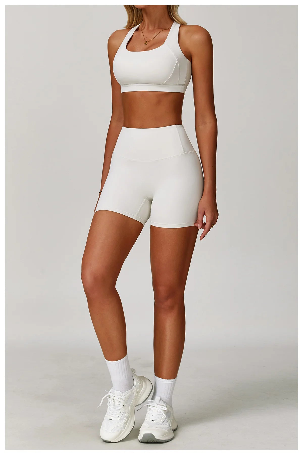 Women's Sports Yoga Shorts High Waist Hip Lift Fitness Running Cycling Quick Dry Breathable Yoga Women's Impact Yoga Shorts