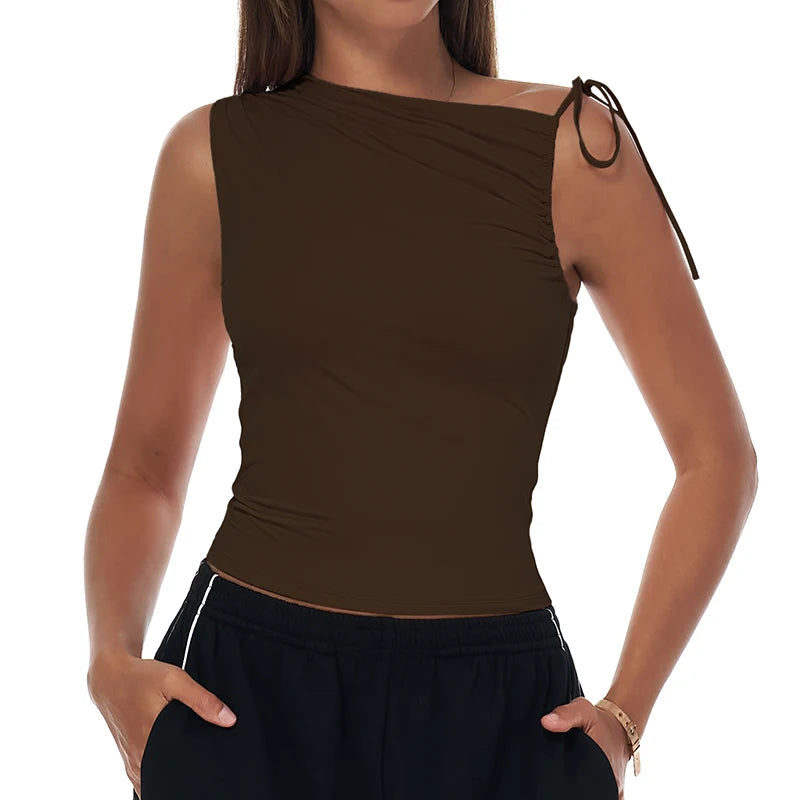 Sexy Shoulder Sports Shirt Vest Loose Breathable Quick Drying Top Gym Running Fitness Yoga Clothing Lightweight Tops For Women