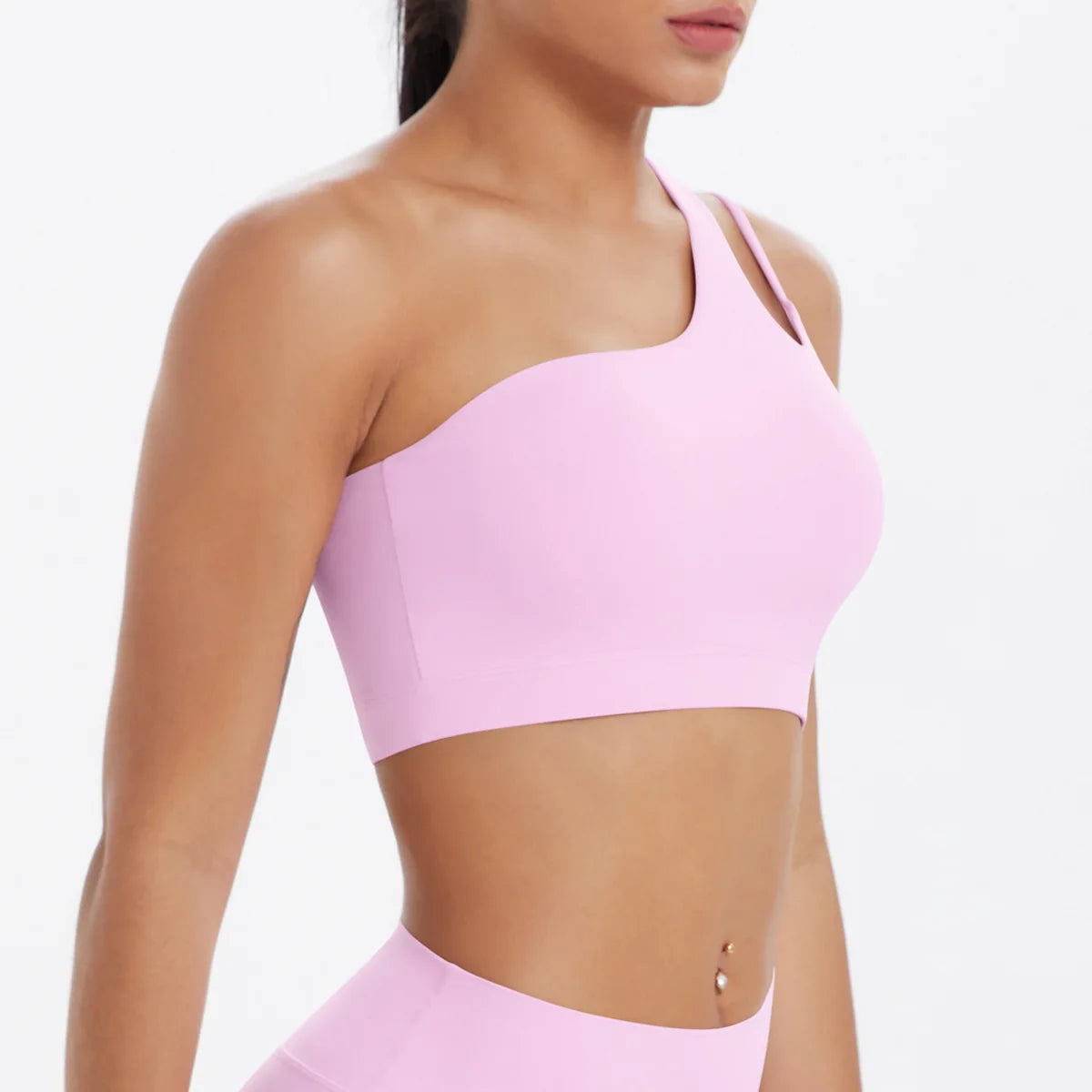 Sports Bra Women Push Up Fitness Bras One Shoulder Underwear Shockproof Yoga Bra Workout Bra Yoga Running Bra Sexy Vest