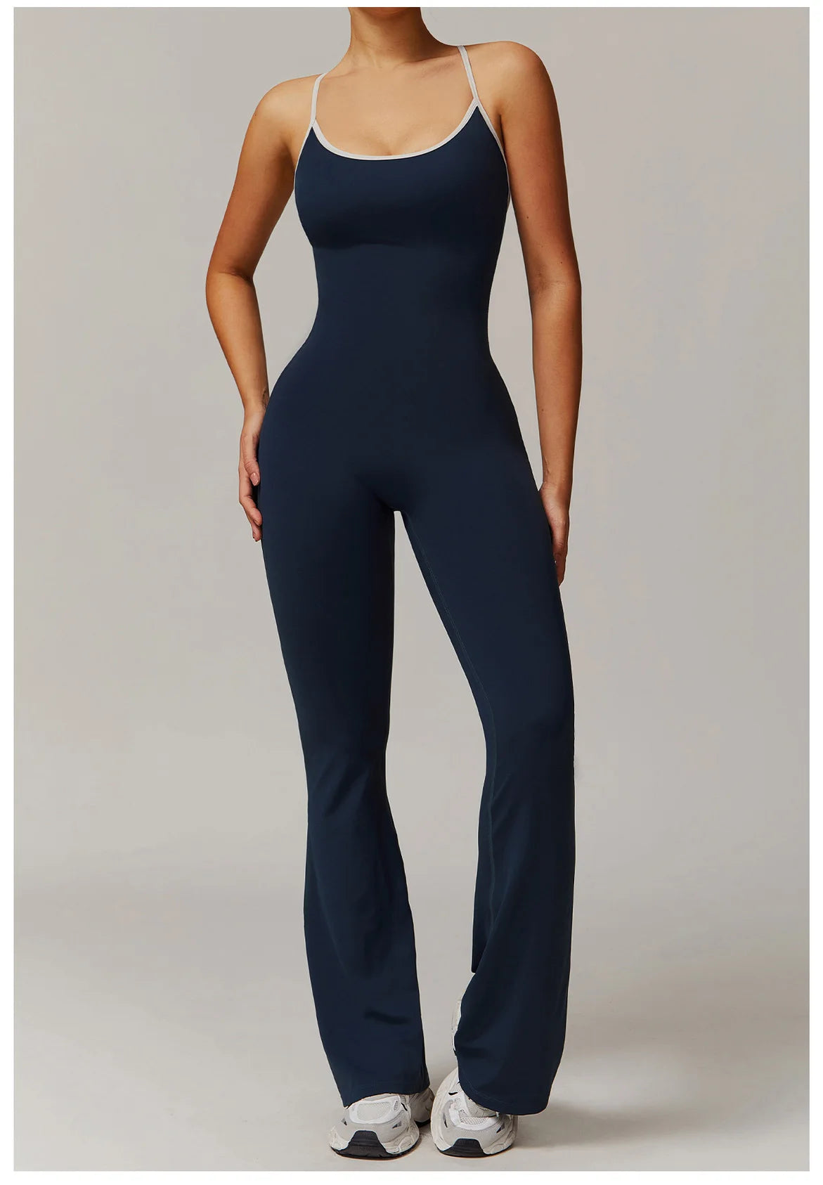 Sexy Back V Jumpsuit Gym Set Women Training Yoga Suit Sportswear Women Sports Jumpsuit Fitness Rompers Stretch Workout Bodysuits