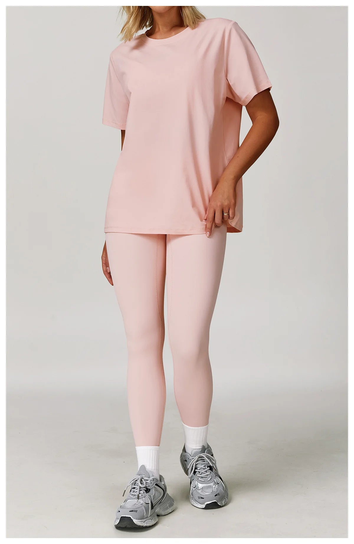 Loose Yoga Shirts Women Top Quick Dry Running Top Tights Push Up Workout Gym Clothes Female Short Sleeve Fitness Sports T-Shirts