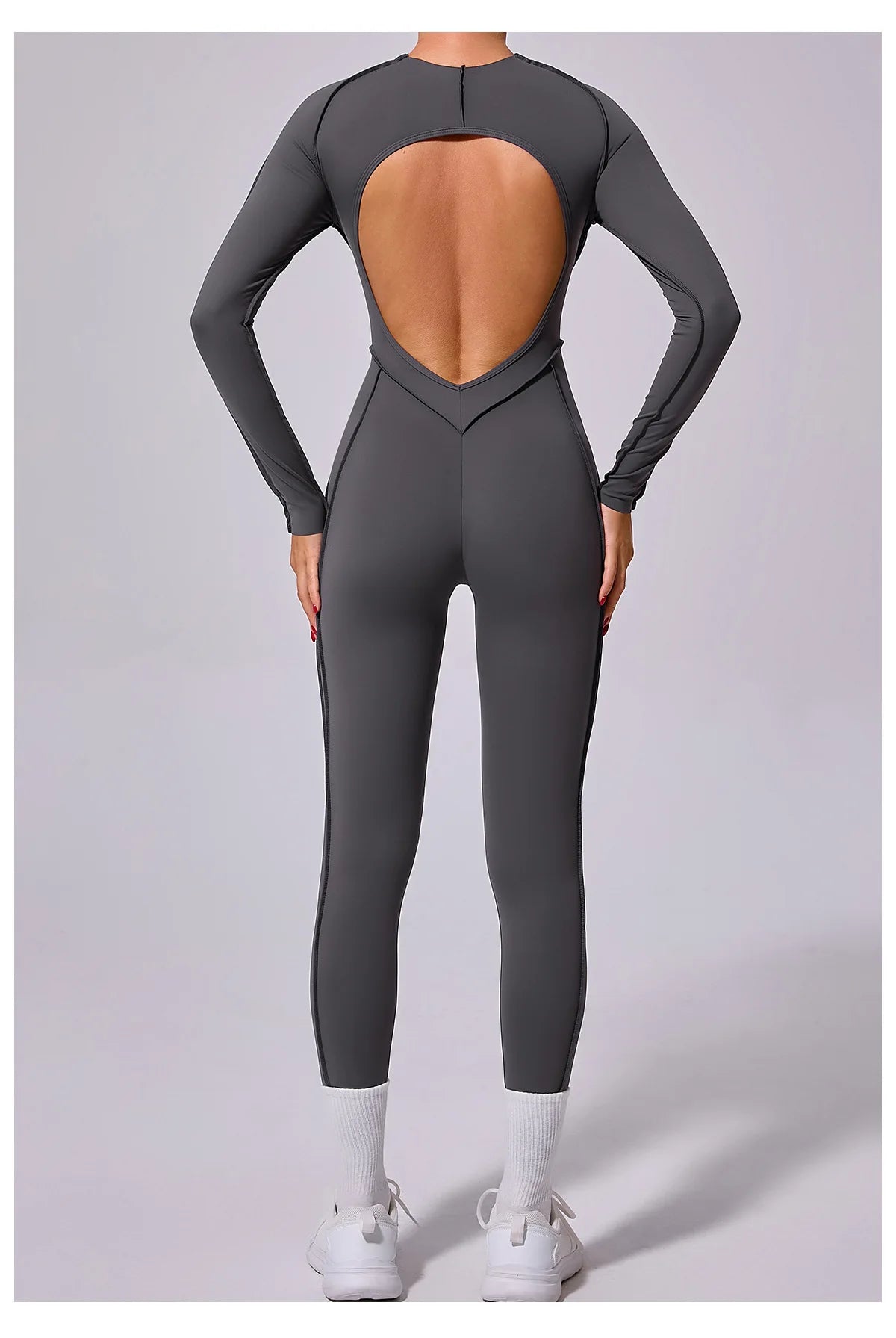Workout Jumpsuit Sports Overalls Women Tracksuit Gym Clothing Running Long Sleeved Fitness Suits Gym Clothes Sportswear Yoga Set