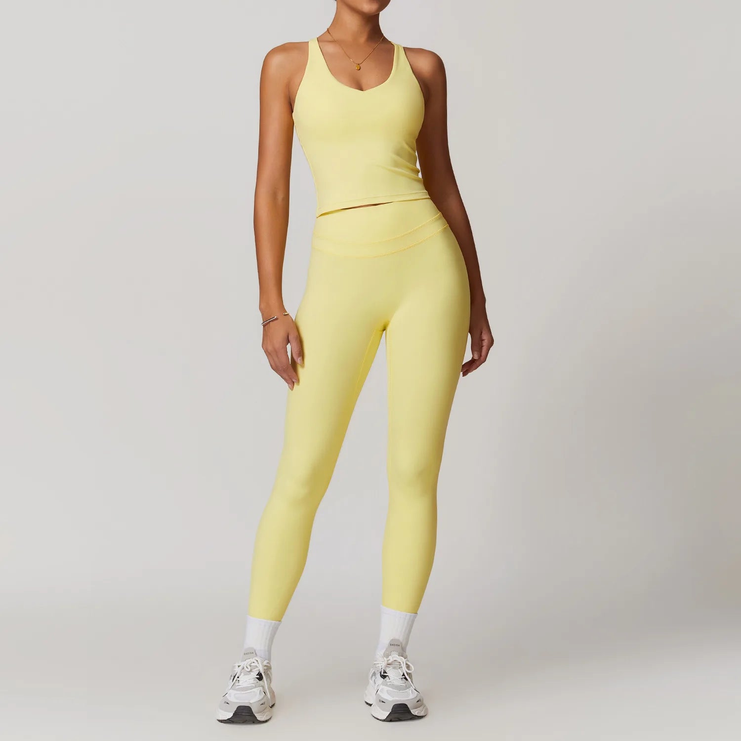 Yoga Suit 2PCS Sports Set Women Quick-Drying Gym Set Women Tracksuit Running Workout Short Sleeves Sports Yoga Clothing