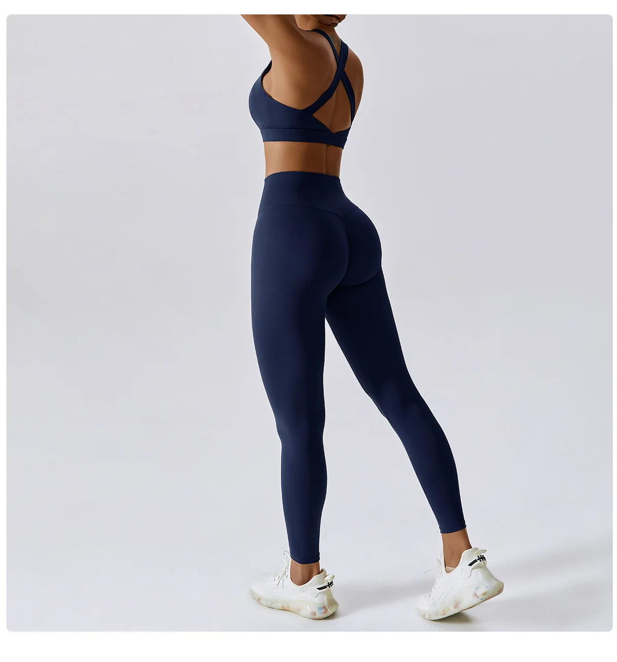 2/3PCS Yoga Set Gym Clothes Sportswear Yoga Suits For Women Tracksuit Fitness Set Tracksuits Sports Bra Gym Leggings Yoga Top