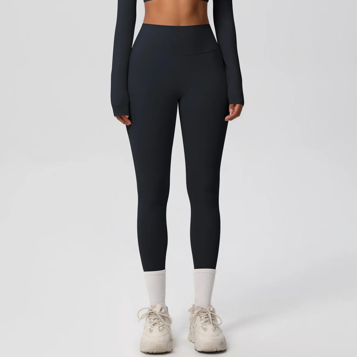 Leggings Female High Elastic Seamless Tights High Waist Butt Lift Sexy Fitness Pants Knit Slim Gym Running Yoga Leggings