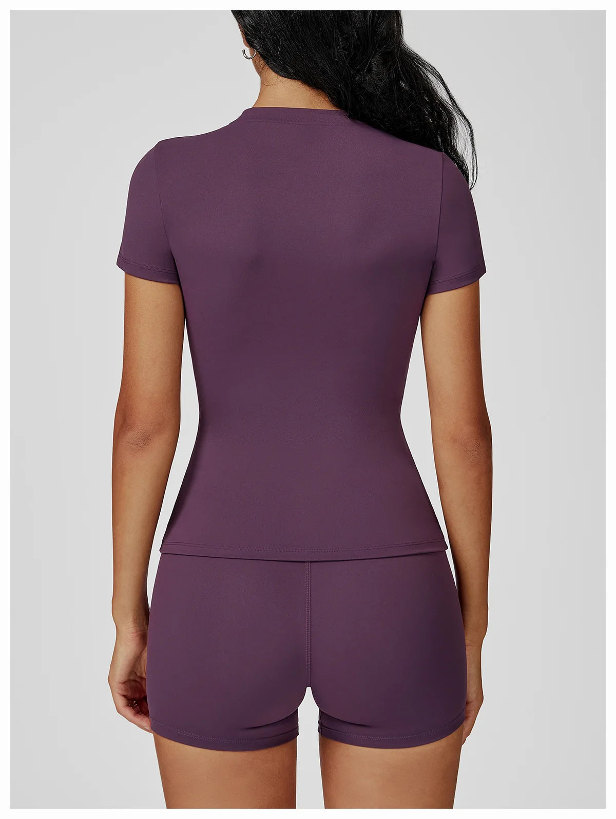 Yoga Shirts Women Top Quick Dry Running Tops Tights Push Up Workout Gym Clothe Female Short Sleeve Fitness Sports T-Shirts