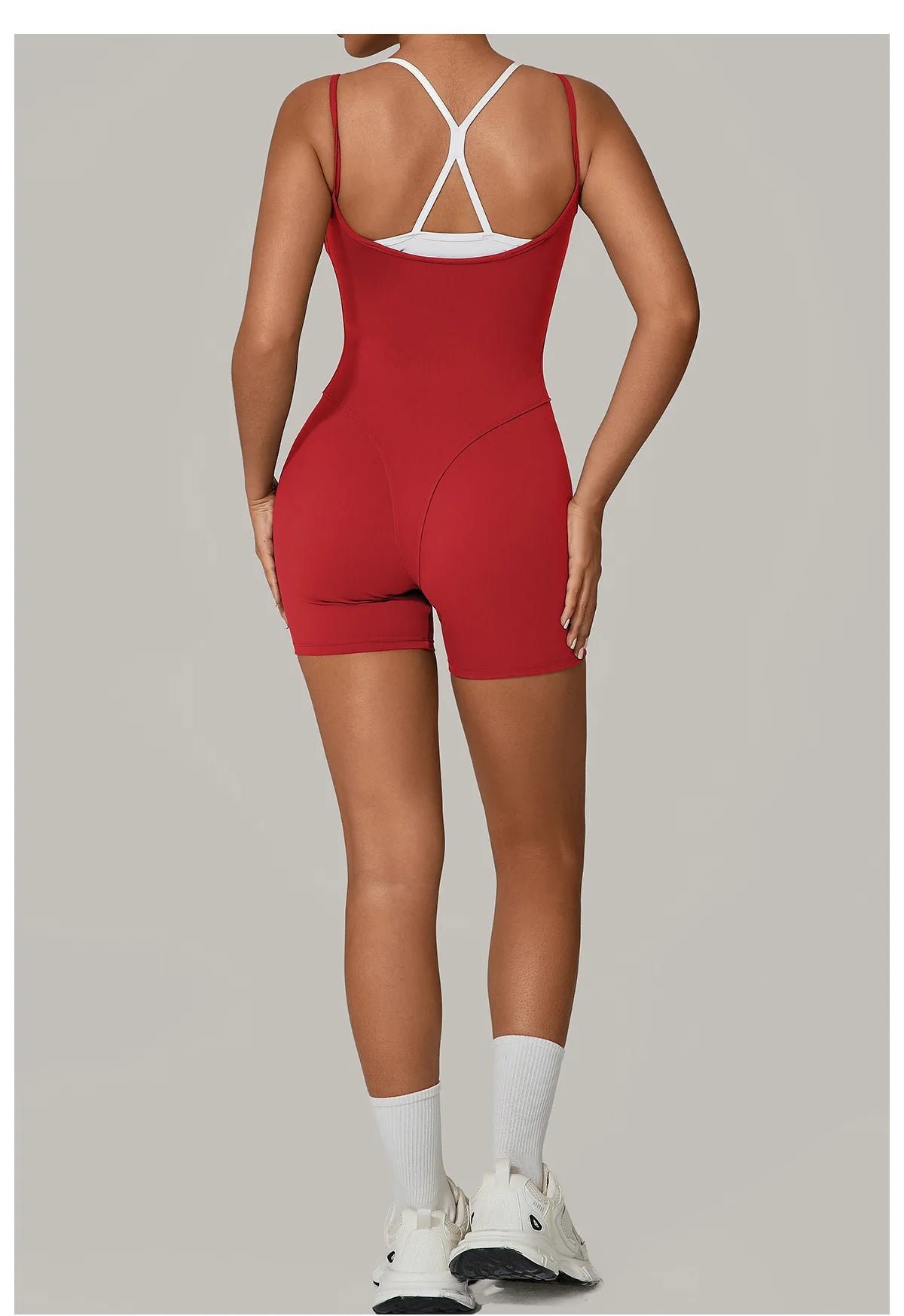 Short Sports Jumpsuit Sleeveless Gym Set Women Tracksuit Yoga Clothes Rompers Workout One-piece Suit Female Outdoor Bodysuits