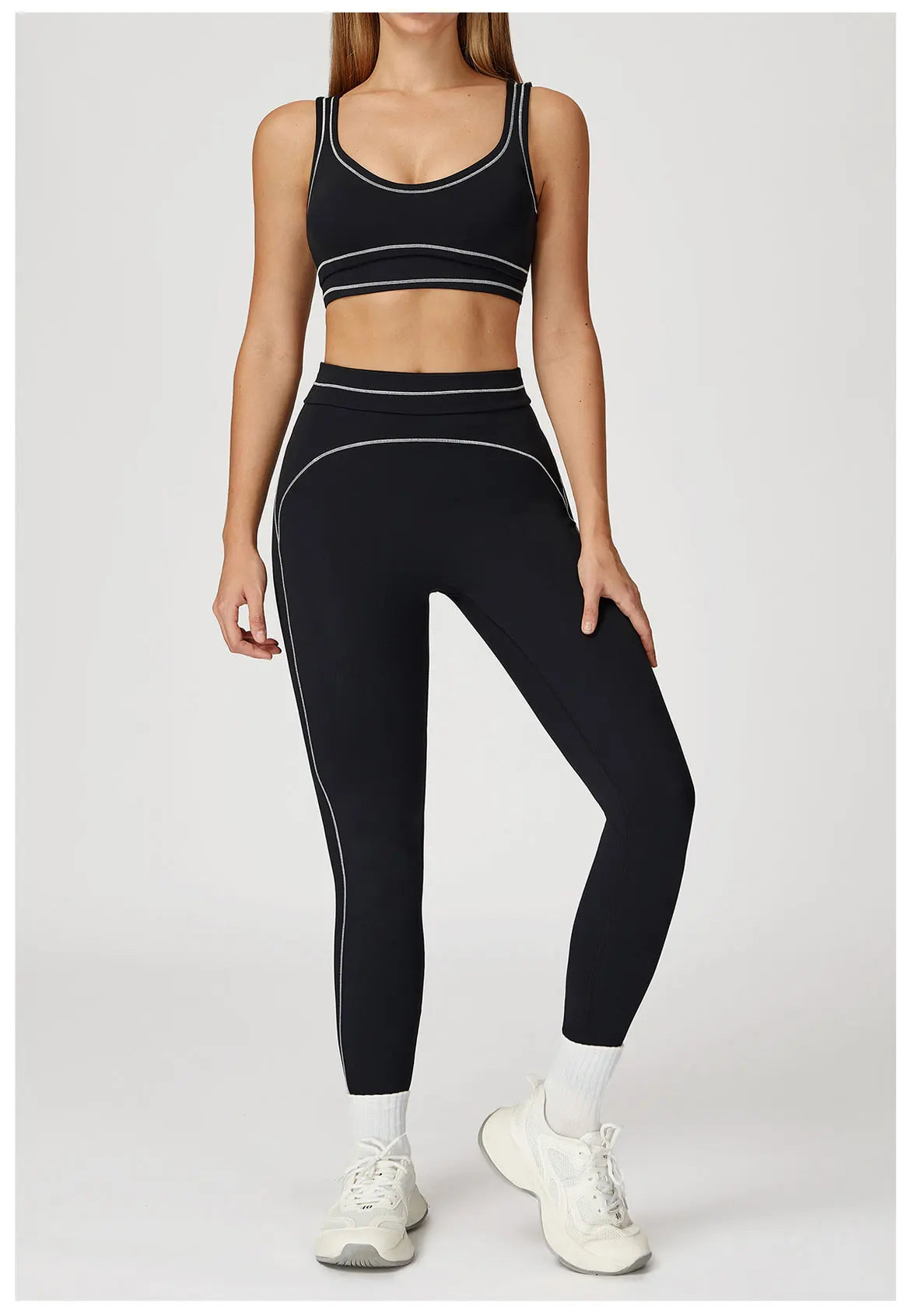 Yoga Suit Women Tracksuit Sports Bra High Waist Legging Shorts Outfit Gym Set Fitness Running Workout Clothes Push Up Sportswear