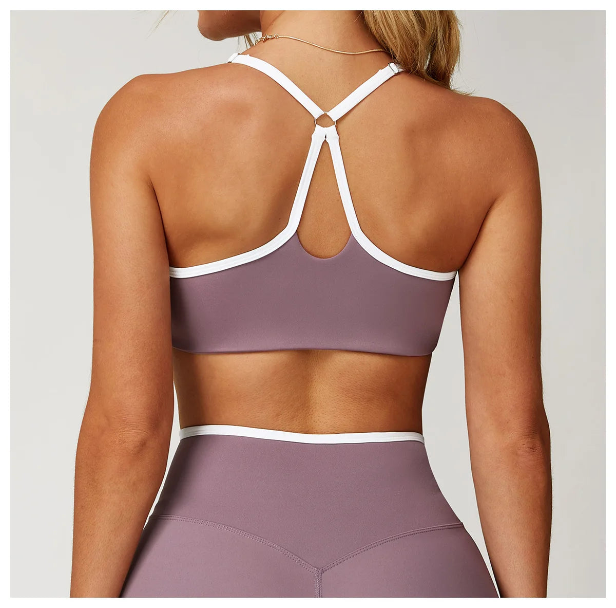 Gym Underwear Women's Sport Bra Sports Bra Anti-sweat Breathable Yoga Bra Shockproof Crop Top Fitness Top Push Up Workout Tops