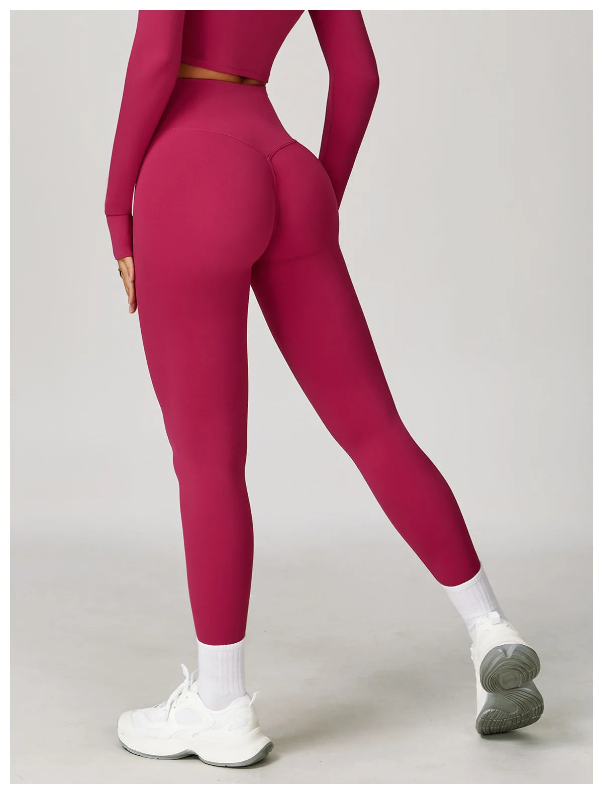 High Waist Yoga Leggings Women Push Up Tights Impact Sport Leggings Fitness Running Hip Lift Yoga Pants Workout Gym Leggings