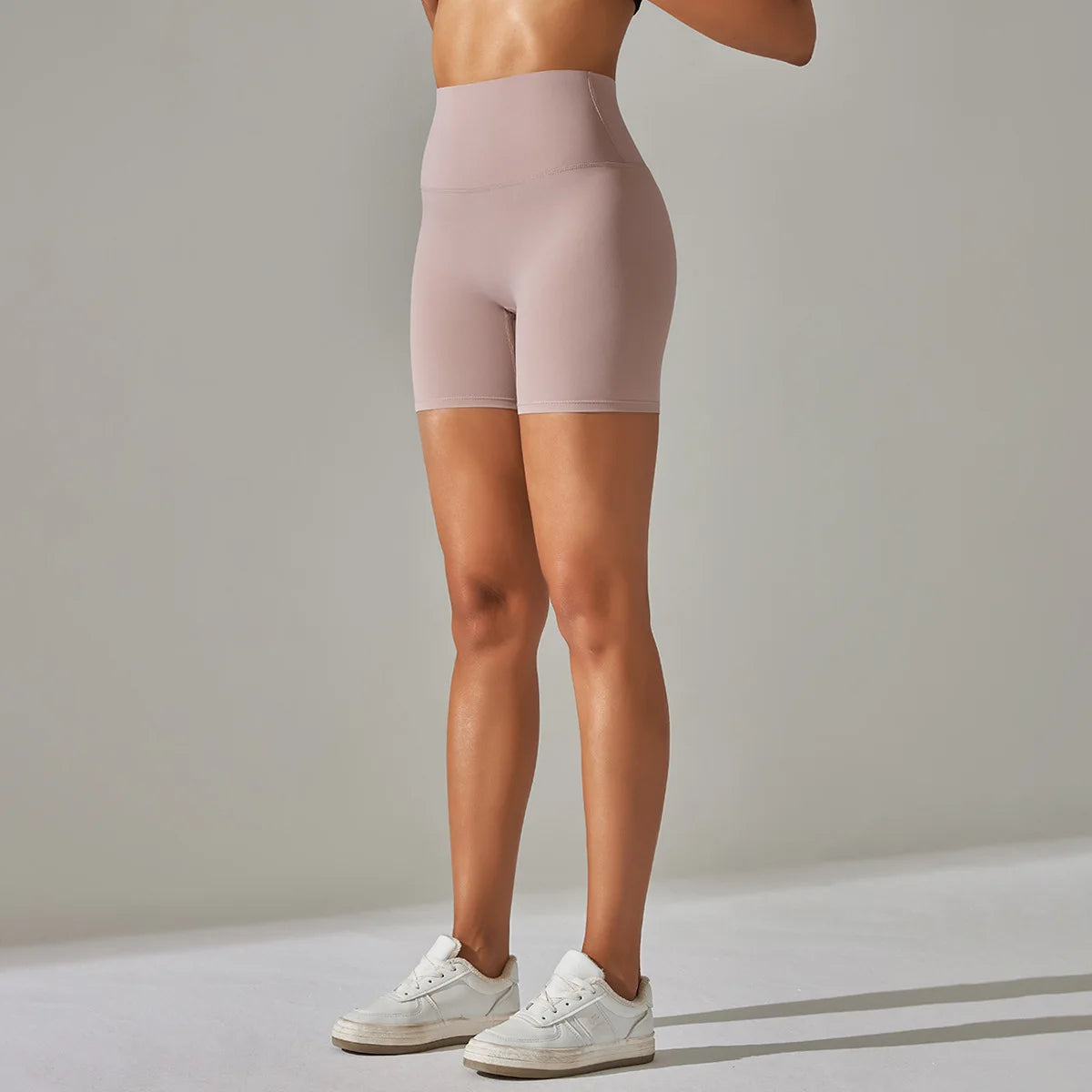 Seamless Yoga Shorts Women Fitness Shorts Running Cycling Shorts Breathable Sports Leggings High Waist Summer Workout Gym Shorts