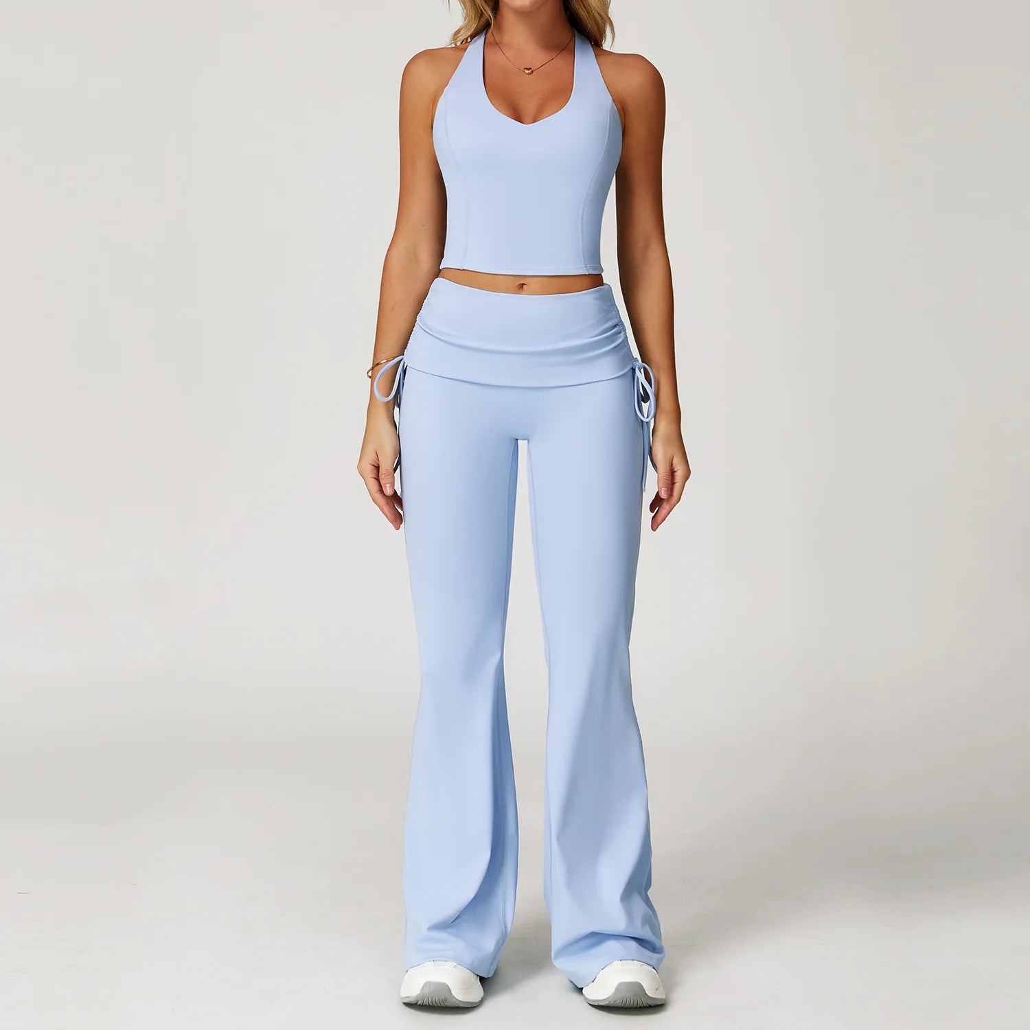 2PCS Yoga Set Workout Sets Women Tracksuit Gym Clothes Push Up Fitness Outfits Running Workout Sportwear Sport Bra Leggings Suit