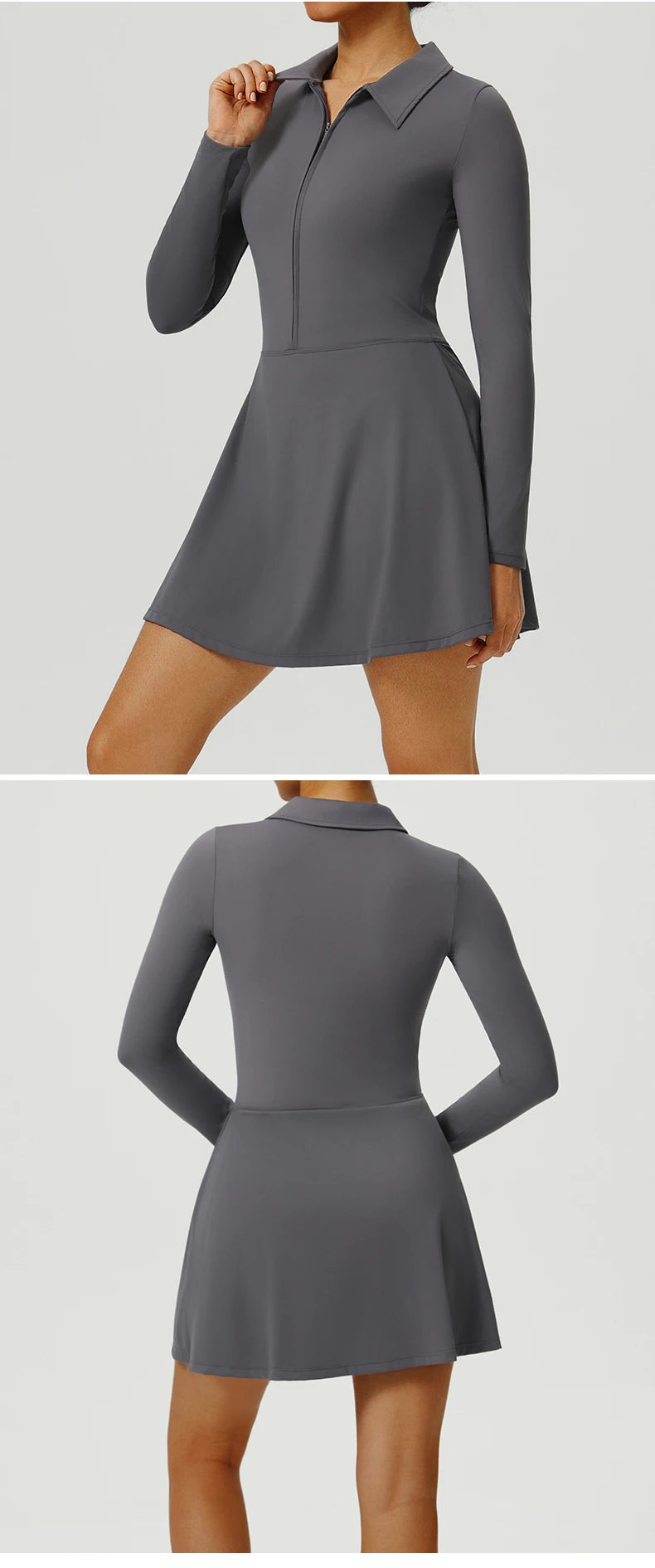 Gym Jumpsuits Women's Rompers Fitness Suit Sports Overalls Woman Tracksuit Yoga Clothing Workout Zipper Long Sleeved Sportswear