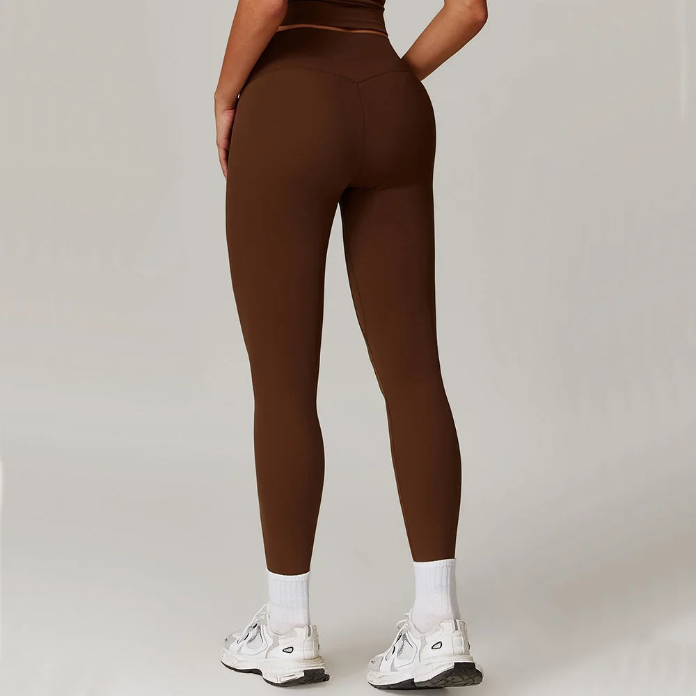 Yoga Leggings Women Hips Lifting Gym Leggings Sport Pants High Waist Fitness Leggings Bubble Butt Workout Tights Running Pants
