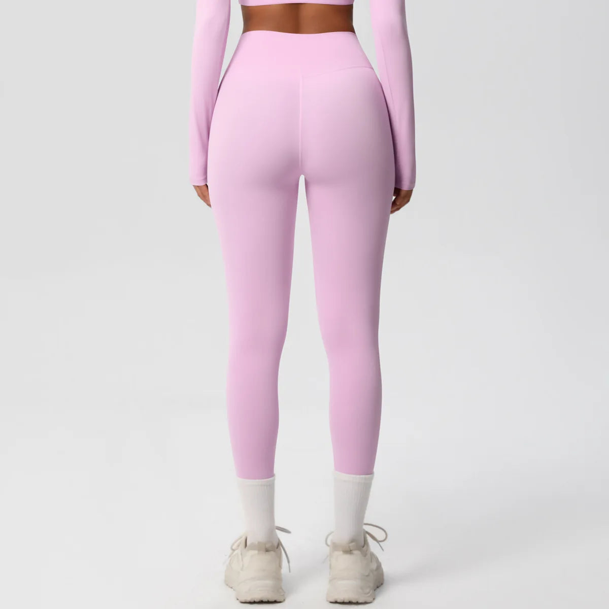 Leggings Female High Elastic Seamless Tights High Waist Butt Lift Sexy Fitness Pants Knit Slim Gym Running Yoga Leggings