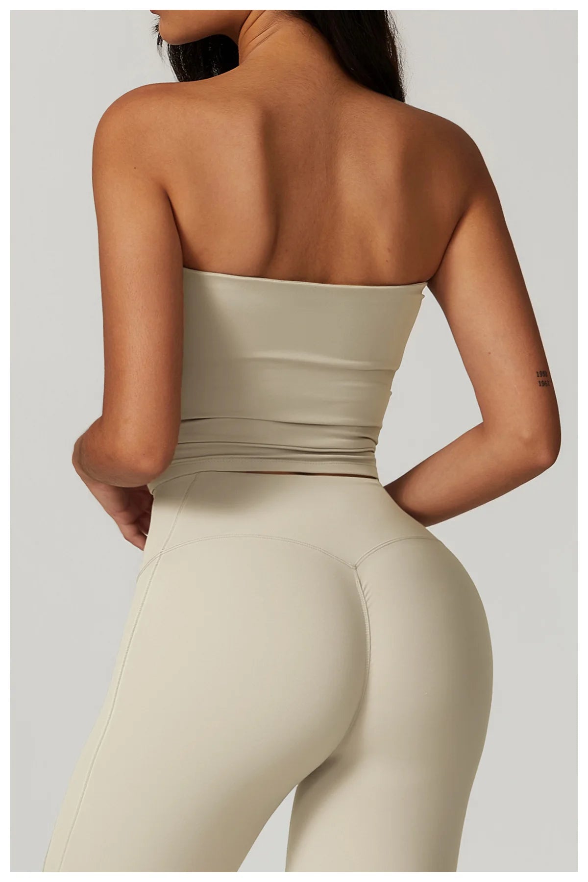New Strapless Yoga Vest for Women Sexy Beautiful Back Sports Bra Shock Resistant Quick Drying Fitness Top for Women Underwear