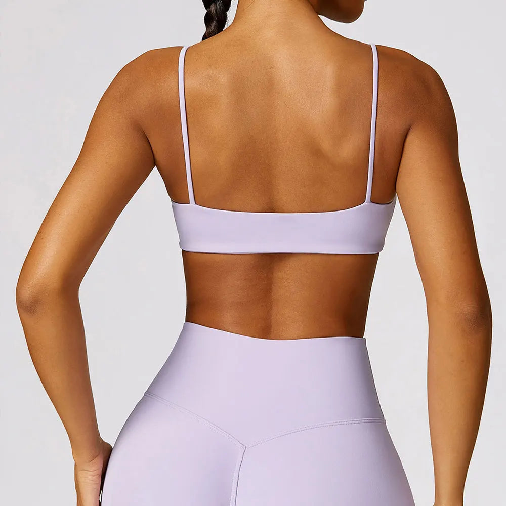 Breathable Top Sexy Fitness Top Women Yoga Bra Shockproof Crop Top Push up Sport Underwear Gym Workout Top Beauty Back bra