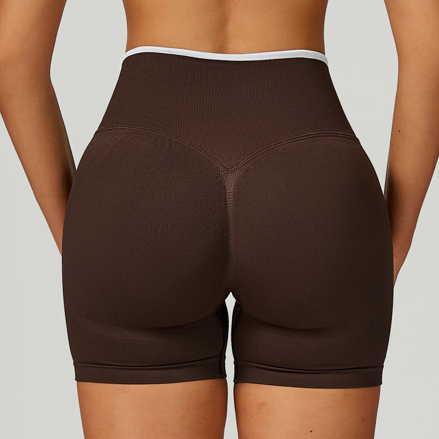 Seamless Women Sports Short Yoga Legging Shorts Squat Proof High Waist Fitness Tight Shorts Cycling Impact Workout Gym Shorts