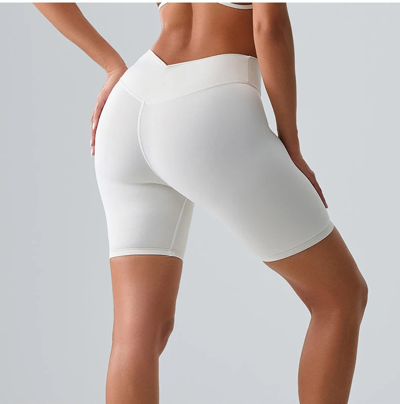 Sports Short Women Yoga Shorts High Waist Breathable Soft Fitness Tight Women Yoga Legging Shorts Cycling Athletic Gym Shorts