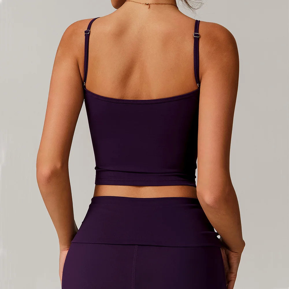 Breathable Sports Bra Fitness Top Sexy Women Underwear Yoga Bra Shockproof Crop Top Push Up Sport Bra Gym Running Workout Tops