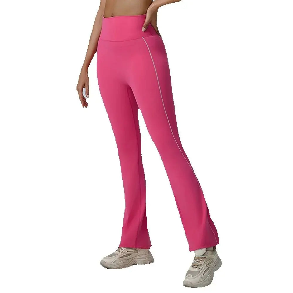 Yoga Leggings Women Yoga Pants Running Bell-bottoms Yoga Tights High Waist Fitness Pants Gym Leggings Sports Wide Leg Pant