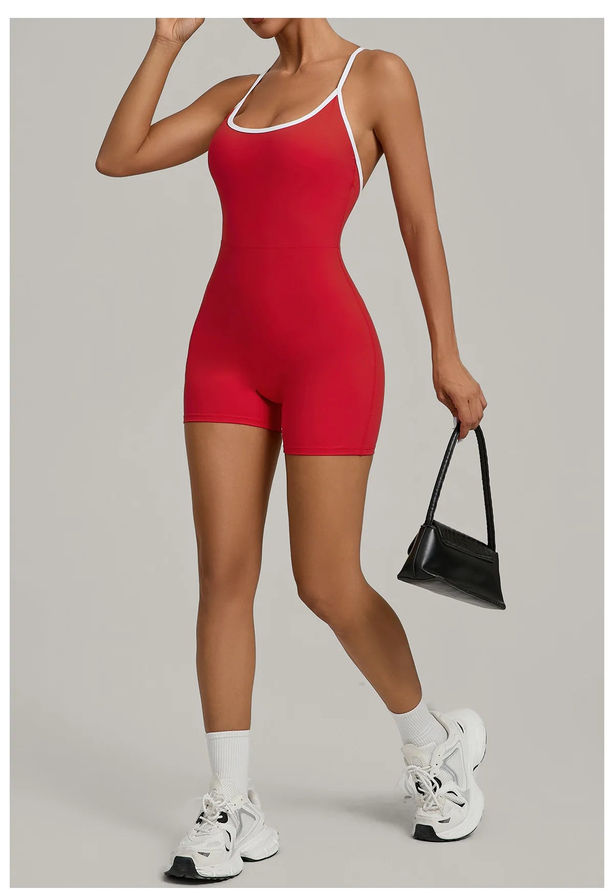 Summer Workout Jumpsuit Sports Overalls Women Rompers Gym Clothing Running Fitness Suits Gym Tracksuit Short Sportswear Yoga Set