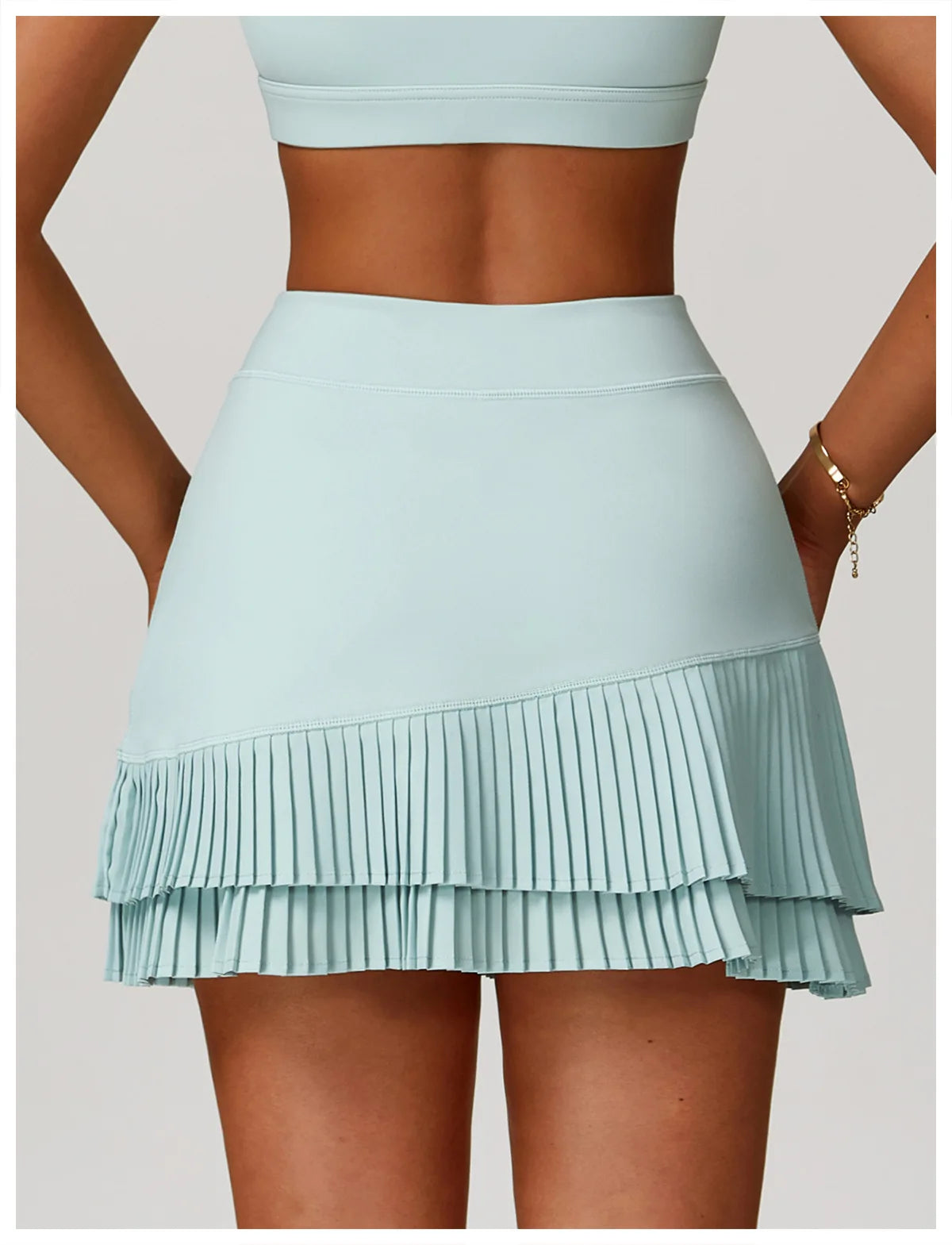 Women's Pleated Sports Skirts Dancing Golf Tennis Skirt for Women Gym Workout Push Up Fitness Shorts High Waist Running Skirts ﻿