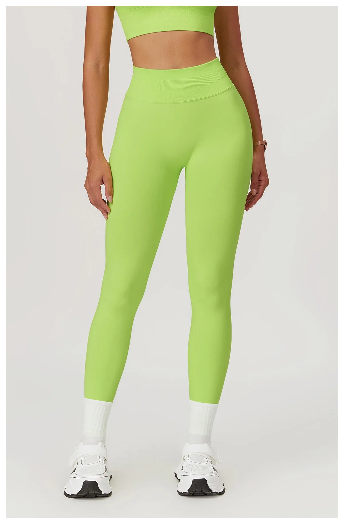 Ribbed Fitness Leggings Women Sport High Waist Tights Seamless Yoga Leggings Gym Jogging Quick Dry Push Up Slim Pants Running