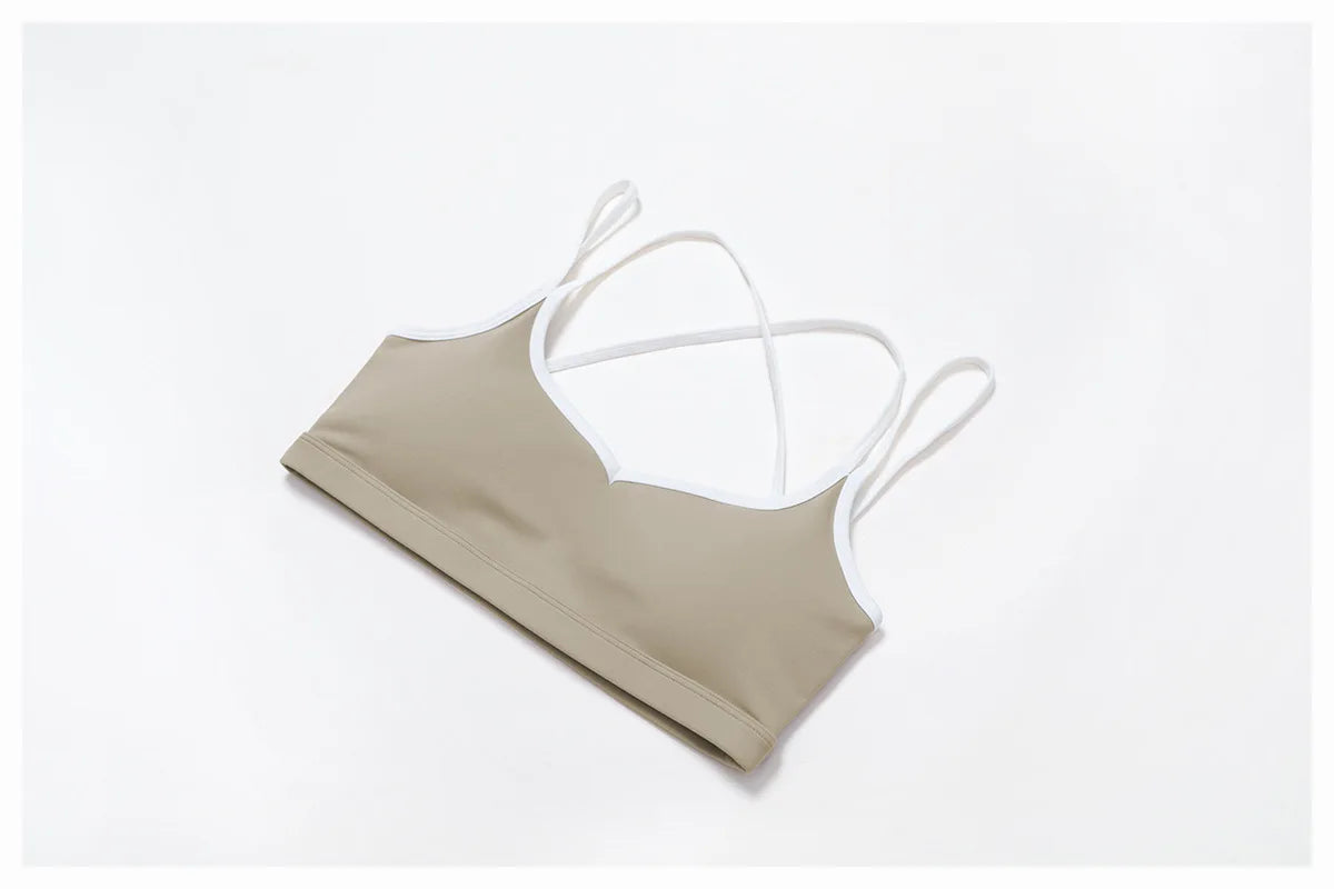 Sport Bras Women Breathable Sports Bra Shockproof Fitness Tops Push Up Gym Crop Top Brassiere Gym Workout Top Seamless Yoga Bra