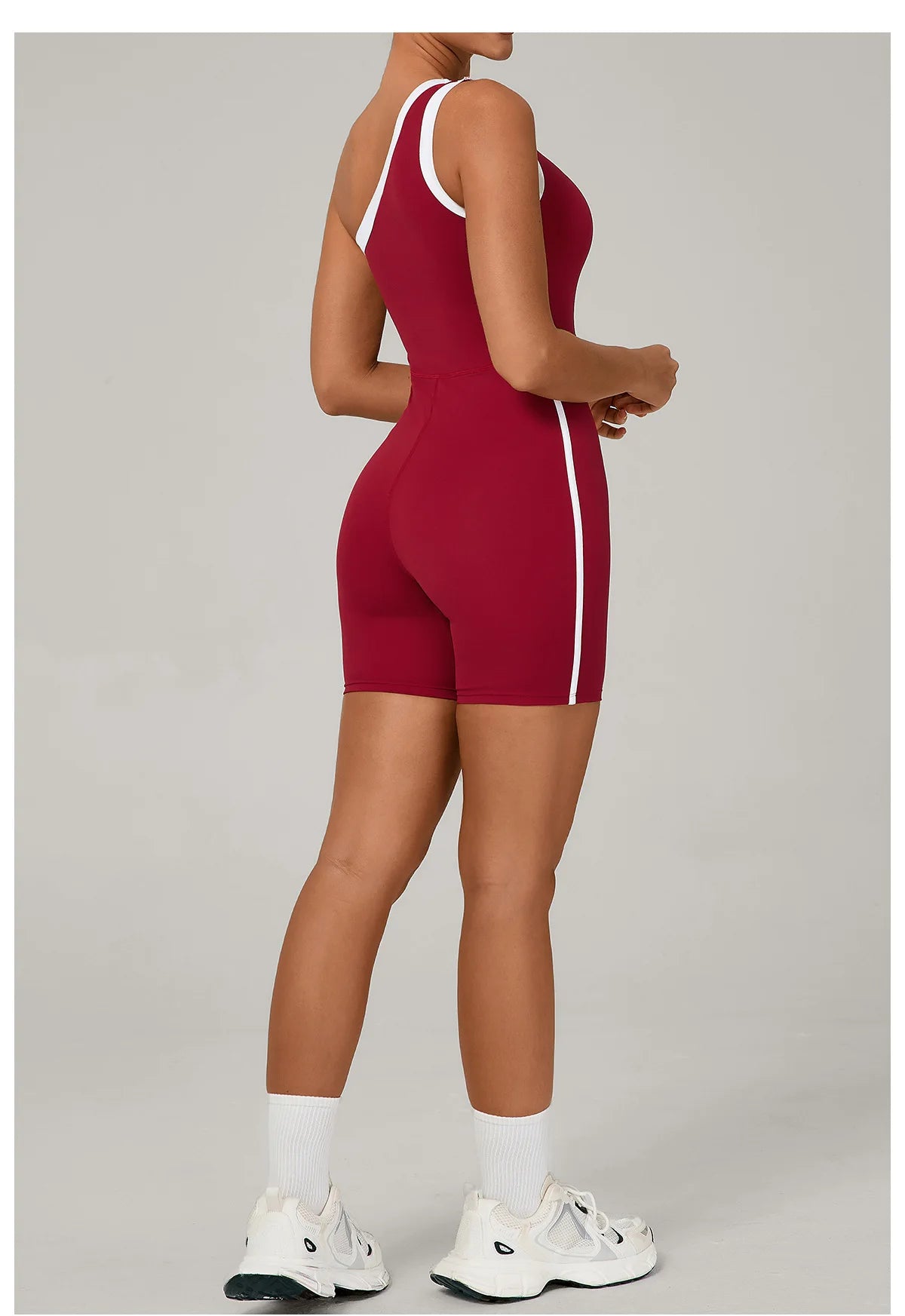 Gym Bodysuit Short Jumpsuit Playsuit Women Tracksuit One Piece Sport Overalls Yoga Romper Fitness Workout Clothes Sportswear