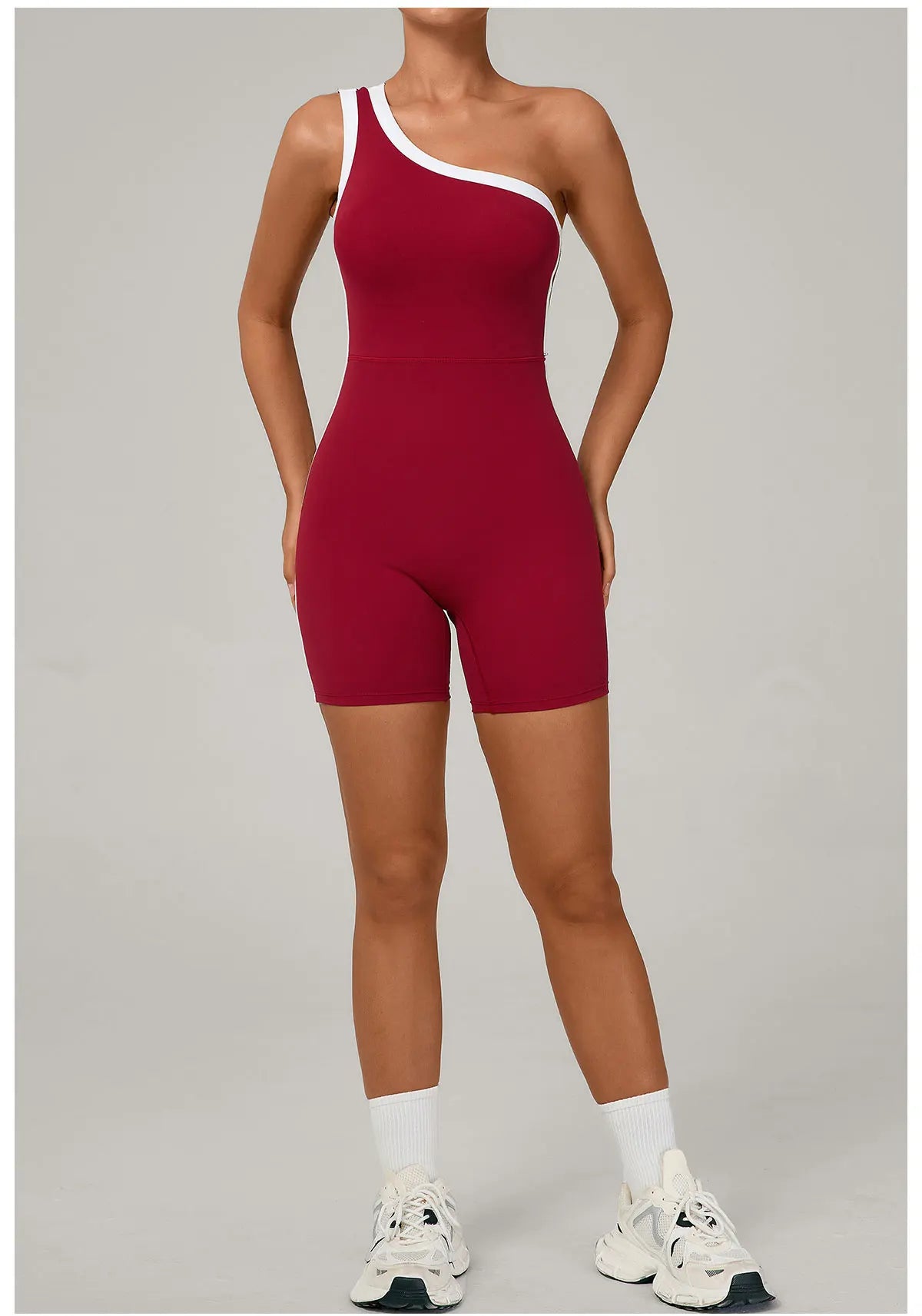 Gym Bodysuit Short Jumpsuit Playsuit Women Tracksuit One Piece Sport Overalls Yoga Romper Fitness Workout Clothes Sportswear