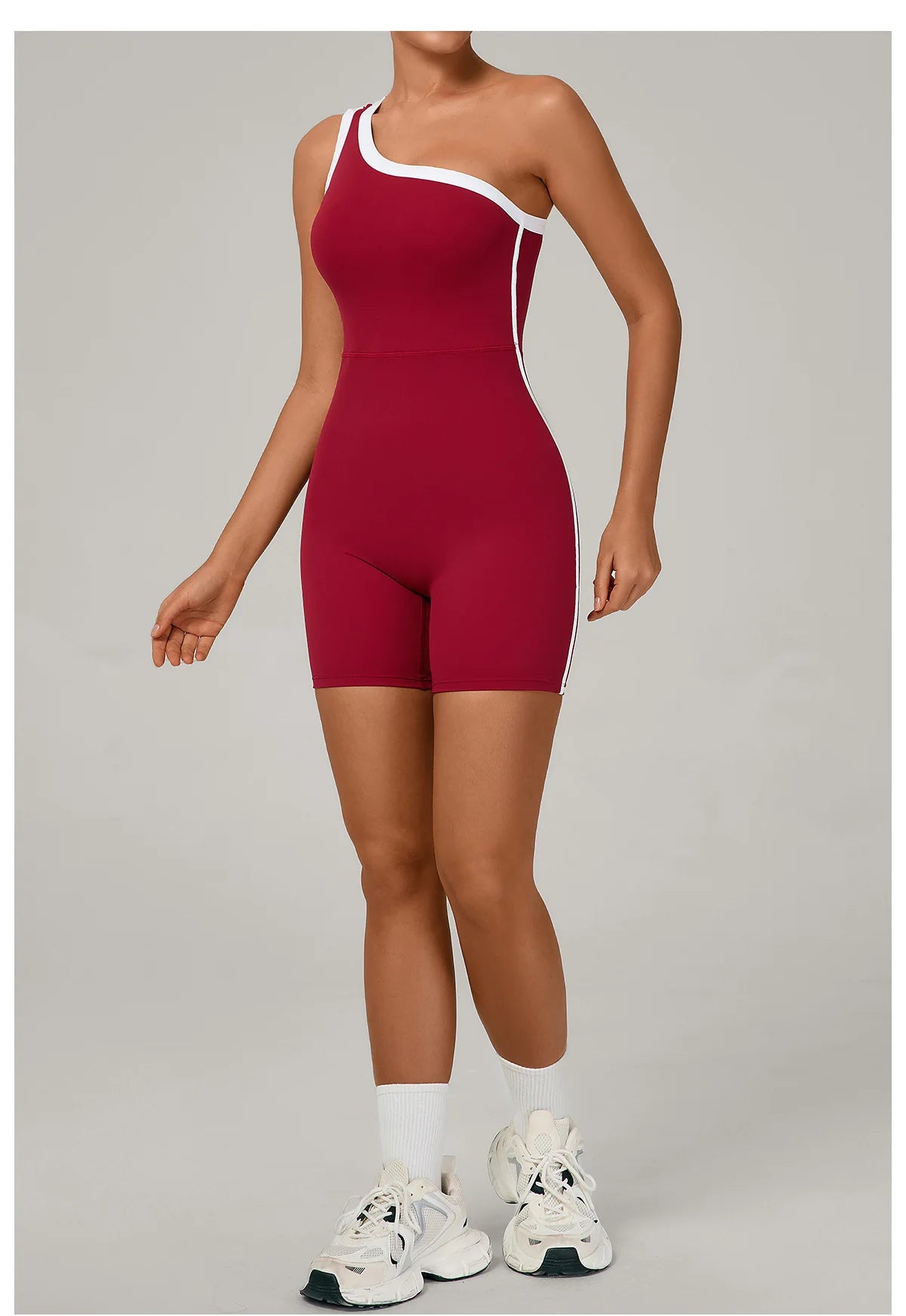 Gym Bodysuit Short Jumpsuit Playsuit Women Tracksuit One Piece Sport Overalls Yoga Romper Fitness Workout Clothes Sportswear