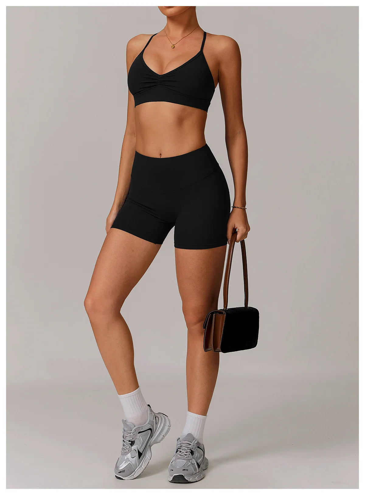 Shorts Gym Women Sports Shorts High Elasticity Yoga Clothing Absorbent Short Sets Push Up Pants Cycling Jogging Fitness Legging
